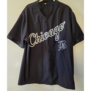 Unbranded Birmingham Barons Style Chicago White Sox Farm Team Jersey Mens L